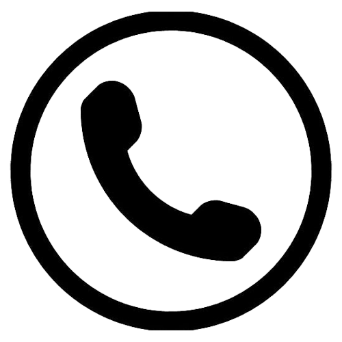 An icon of a telephone that represents 24/7 availability